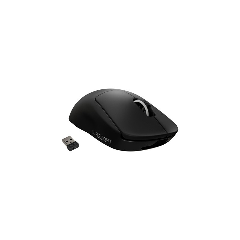 LOGITECH G PRO X SUPERLIGHT Wireless Gaming Mouse - BLACK - EWR2