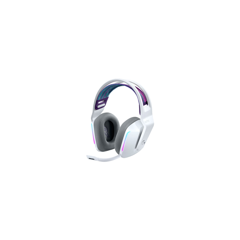 LOGITECH G733 LIGHTSPEED Wireless RGB Gaming Headset - WHITE