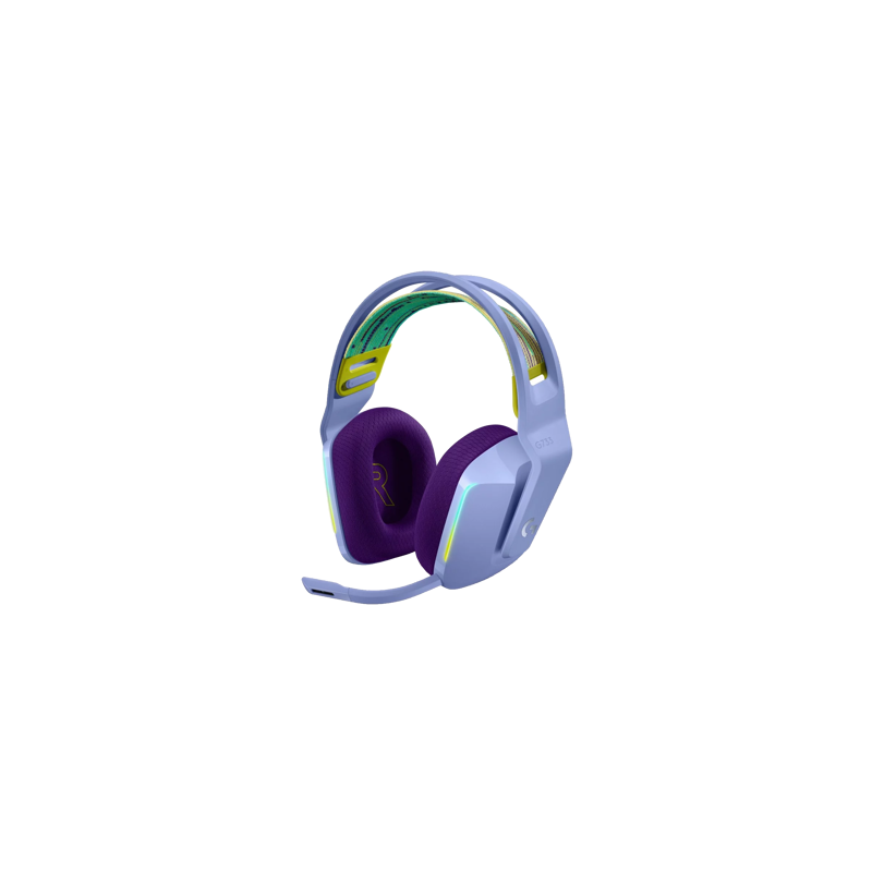 LOGITECH G733 LIGHTSPEED Wireless RGB Gaming Headset - LILAC
