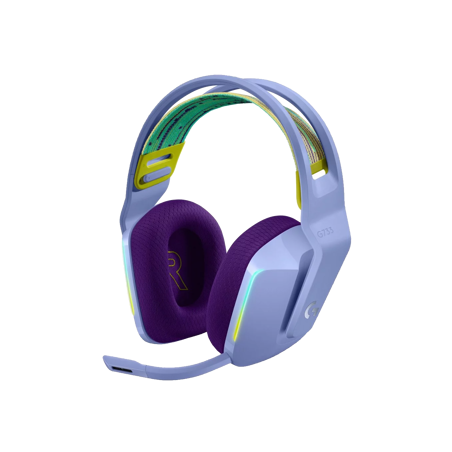 LOGITECH G733 LIGHTSPEED Wireless RGB Gaming Headset - LILAC