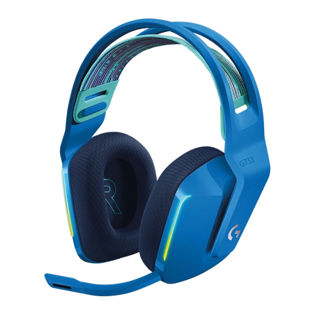 LOGITECH G733 LIGHTSPEED Wireless RGB Gaming Headset - BLUE
