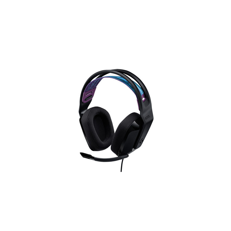 LOGITECH G335 Wired Gaming Headset - BLACK - 3.5 MM