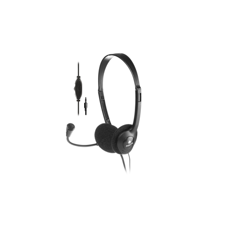 NGS HEADSET WITH VOLUME CONTROL JACK 3,5MM X 1 FORLAPTOPS