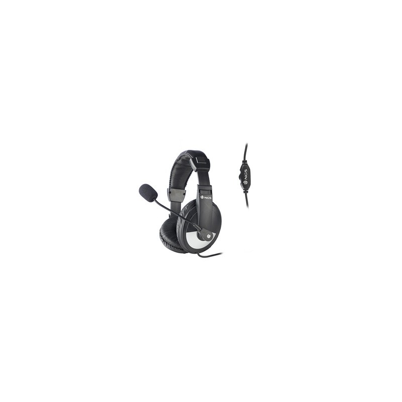 NGS CASQUE FILAIRE MICRO DB JACK MSX9PRO NOIR