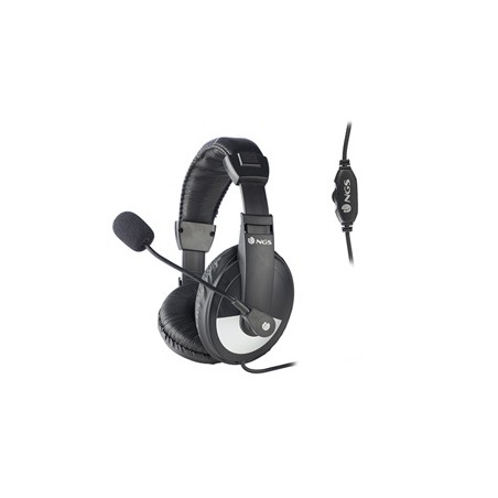 NGS CASQUE FILAIRE MICRO DB JACK MSX9PRO NOIR
