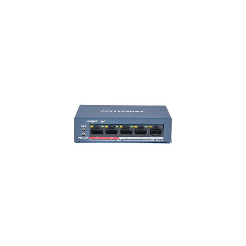 HIKVISION 5 Ports switch 10/100 POE 12M