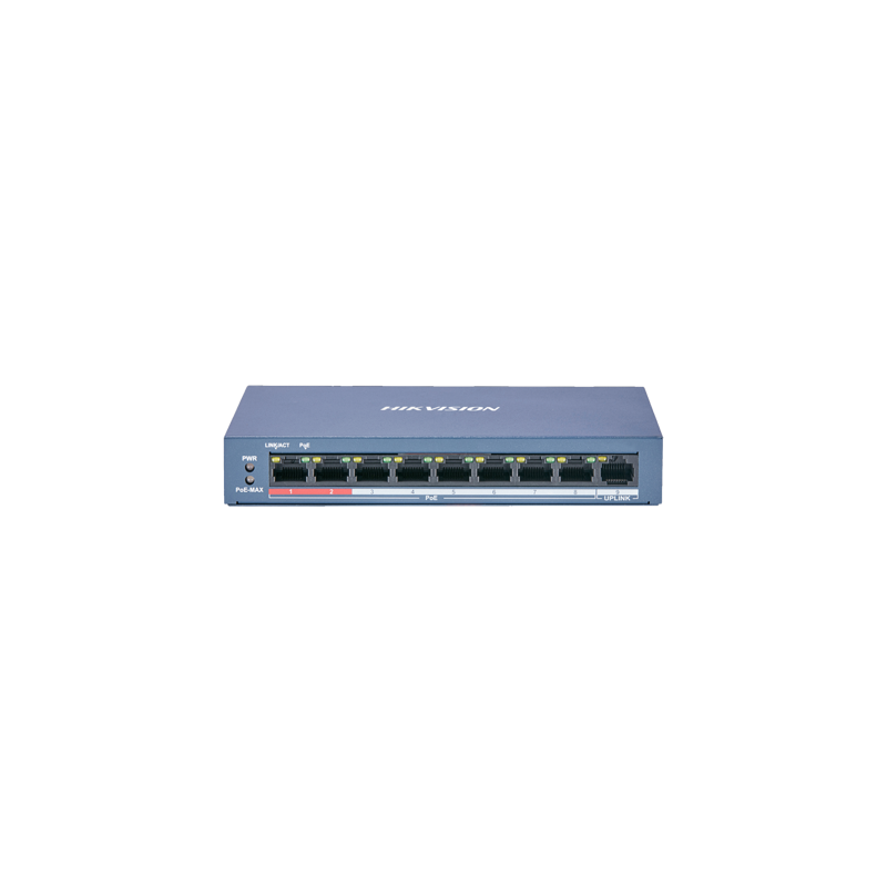 HIKVISION 8 Ports switch 10/100 POE 12M
