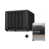 Promo SYNOLOGY DiskStation DS420plus 36M + 2 Disques dur Synology 4TB SATA 3,5''