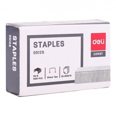 Deli-E0012S Agrafes