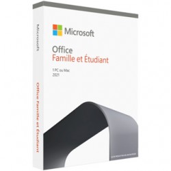 MS Office Home and Student 2021 French Africa Only Medialess