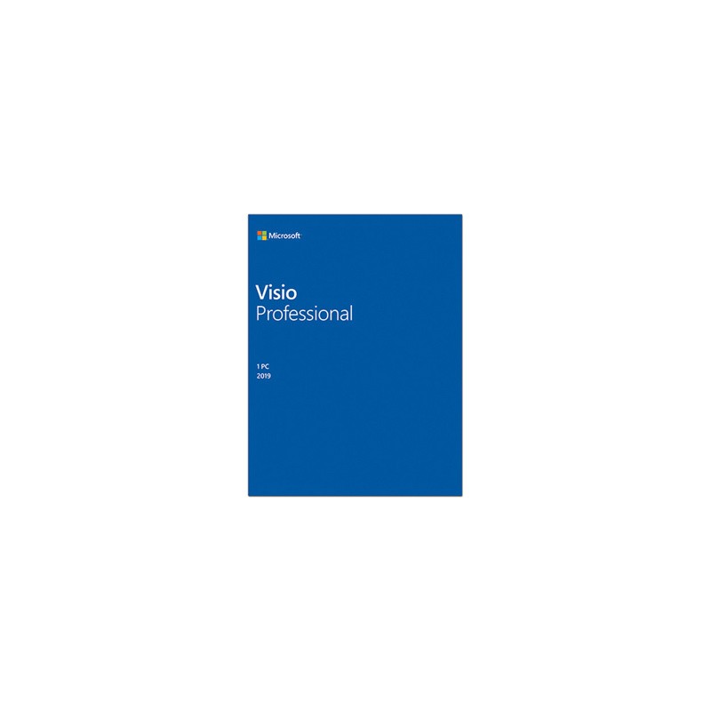 MS Visio Pro 2019 32/64 French Africa/Caribbean Only EM DVD