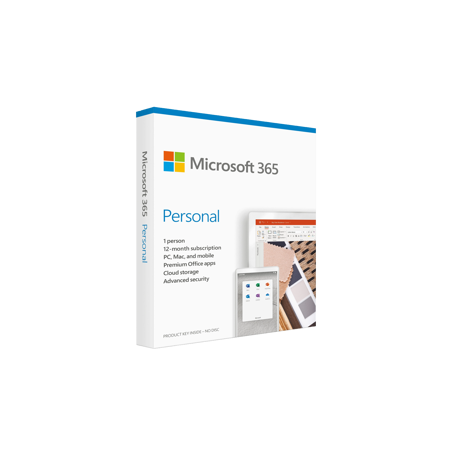 Microsoft M365 Bus Standard Retail French Subscr 1YR Africa Only Medialess P8