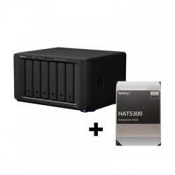 Promo SYNOLOGY DiskStation DS1621plus 36M + 2 Disques dur Synology 4TB SATA 3,5''