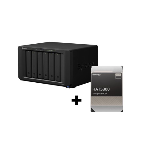 Promo SYNOLOGY DiskStation DS1621plus 36M + 2 Disques dur Synology 4TB SATA 3,5''