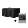 Promo SYNOLOGY DiskStation DS1621plus 36M + 2 Disques dur Synology 4TB SATA 3,5''