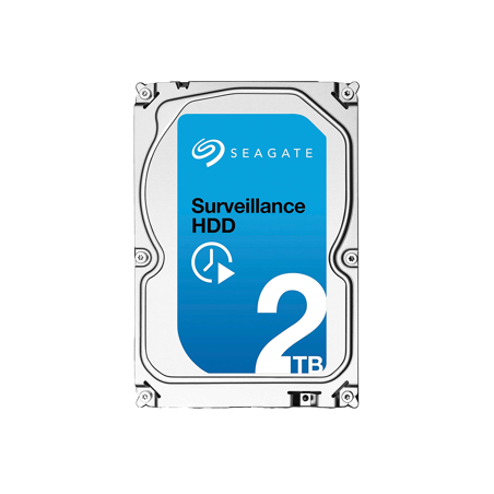 SEAGATE Disque Dur Interne d'enregistrement video surveillance 3,5" 2To 12M