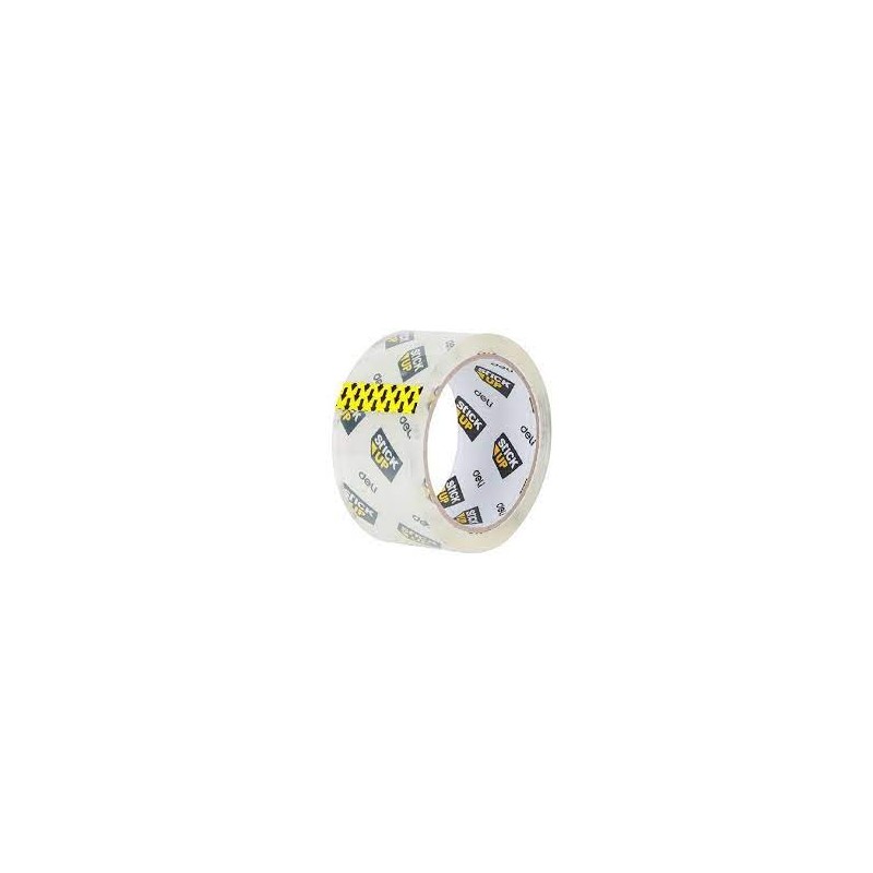 DELI Ruban d'emballage EA318, transparent