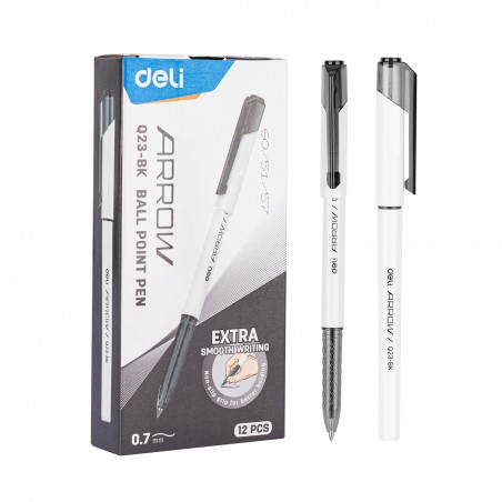 Stylo bille Deli-EQ23-BK