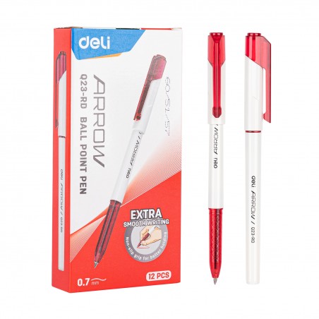 Deli-EQ23-RD Stylo à bille