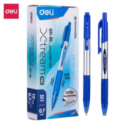 Stylo bille Deli-EQ11-BL