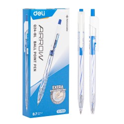 Stylo bille Deli-EQ24-BL