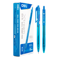 Stylo bille Deli-EQ20-BL