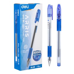 Stylo bille Deli-EQ55-BL