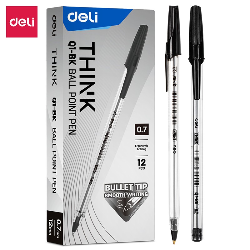 Stylo bille Deli-EQ1-BK