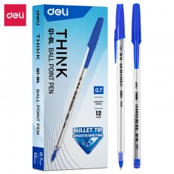 Stylo bille Deli-EQ1-BL