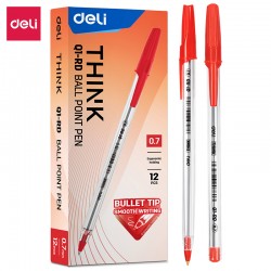Stylo bille Deli-EQ1-RD
