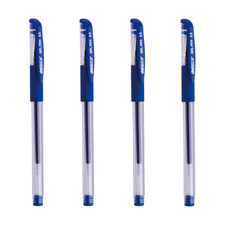 DELI-E6600 STYLO GEL BLEU