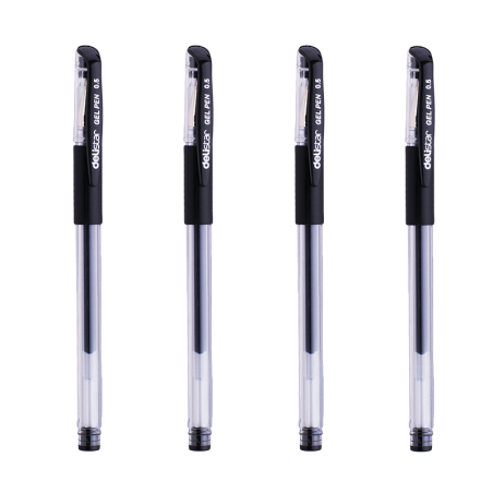 DELI-E6600 STYLO GEL NOIR