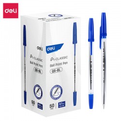Stylo bille Deli-EQ6-BL