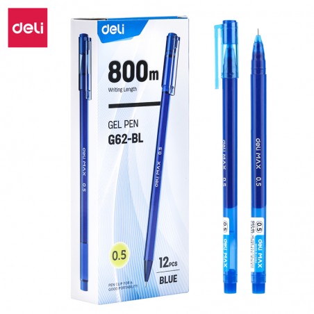 Stylo Gel Deli-EG62-BL