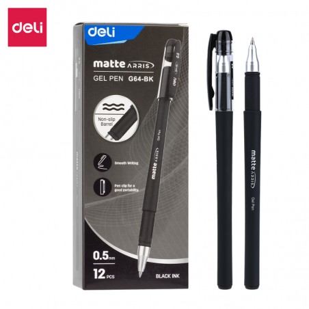 Stylo Gel Deli-EG64-BK