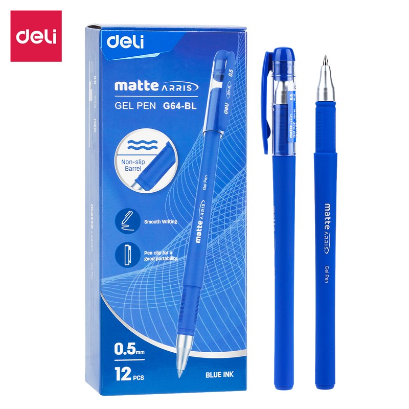 Stylo Gel Deli-EG64-BL
