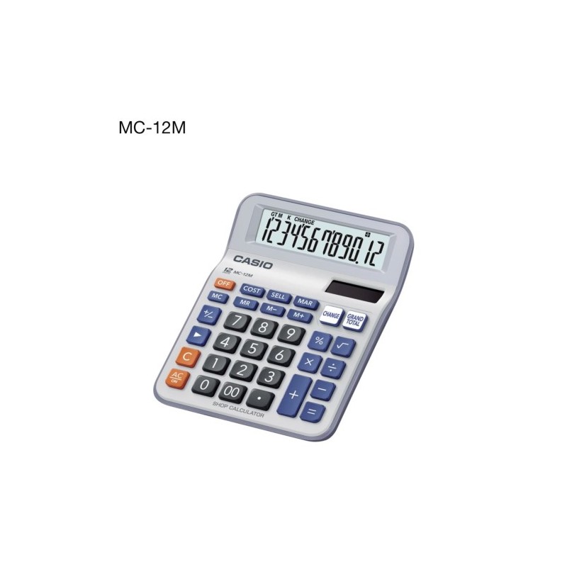 CALCULATR.CASIO MC-12M-W-DP