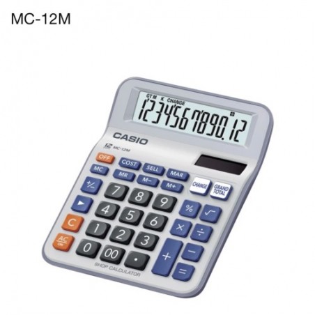 CALCULATR.CASIO MC-12M-W-DP