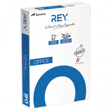 Papier A4 blanc 80 g Rey Office – Ramette de 500 feuilles