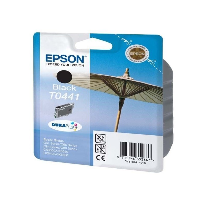 Cartouche jet d'encre Epson C13T04414010 Noir