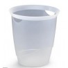 Corbeille à papier DURABLE Trend translucide 16 litres Col au choix