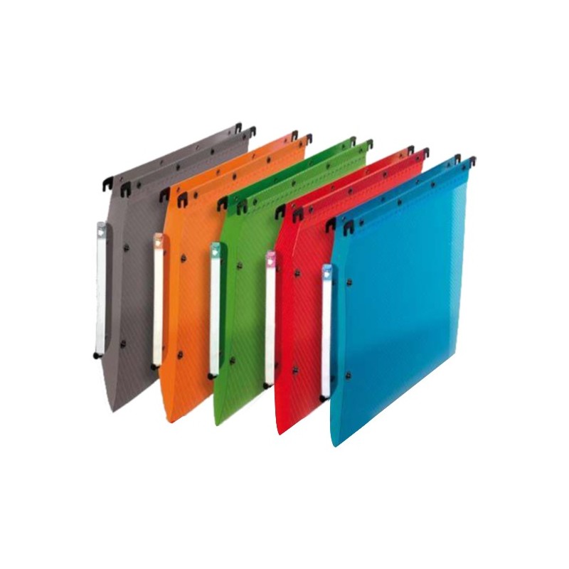 Lot de 25 Dossiers suspendus en poly 5/10e 330 mm pour armoire