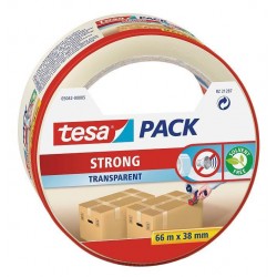 Lot de 6 Rubans adhésifs pour emballage Tesa 66Mx50MM