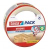 Lot de 6 Rubans adhésifs pour emballage Tesa 66Mx50MM