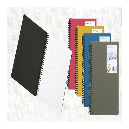 Lot de 10 Bloc-notes FOLDERMATE 80 pages A5 80g (Coloris au choix)