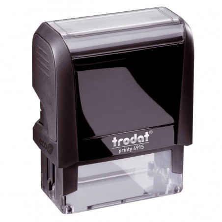 Cachet Personnalisable TRODAT 4911 format empreinte 38 mm x 14 mm 3 lignes