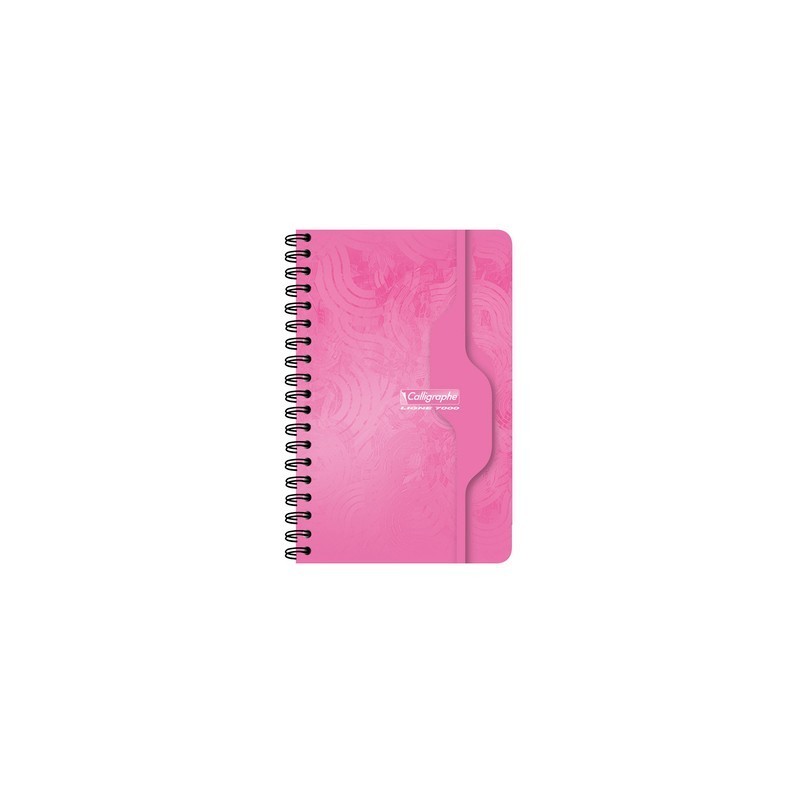 Carnet Spirales Calligraphe 100 pages - 11*17 - 70g - Petits Carreaux