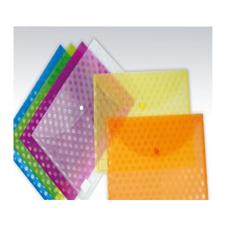 Lot de 12 Porte-documents en Polypro Alpha Grand Format (Coloris au choix)