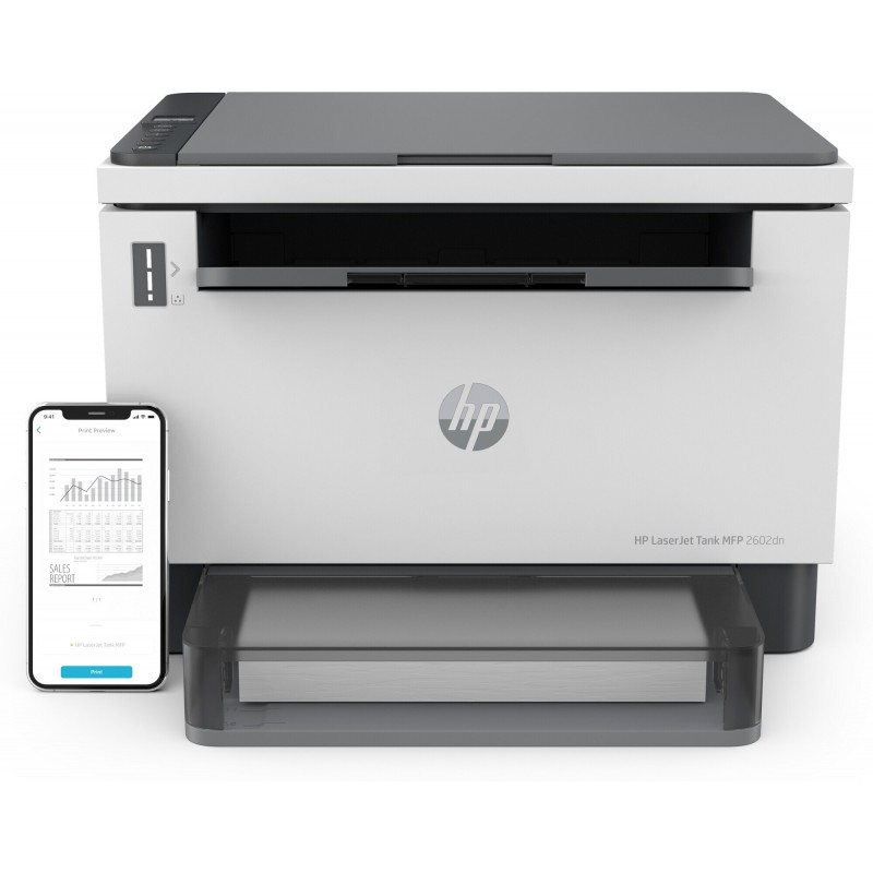 Imprimante Multifonction HP LaserJet Tank MFP 2602dn (2R3F0A)