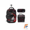 Cartable Scolaire Maroc Trolley Surf King 3 Pièces Algo 17” – Le Sac Idéal pour les Enfants